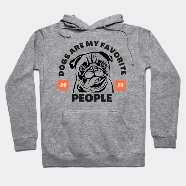 Dogs are my favorite people, Dog Mom, Dog Lover, Dog Mom Gift for Women Hoodie by twitaadesign